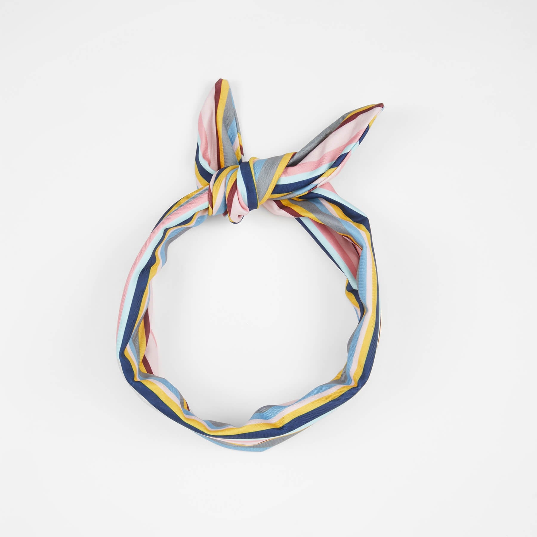 Mini Striped Tie Headband