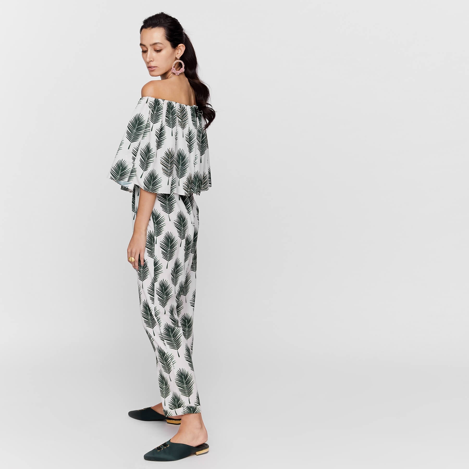 Forest Overlay Jumpsuit by Payal Singhal