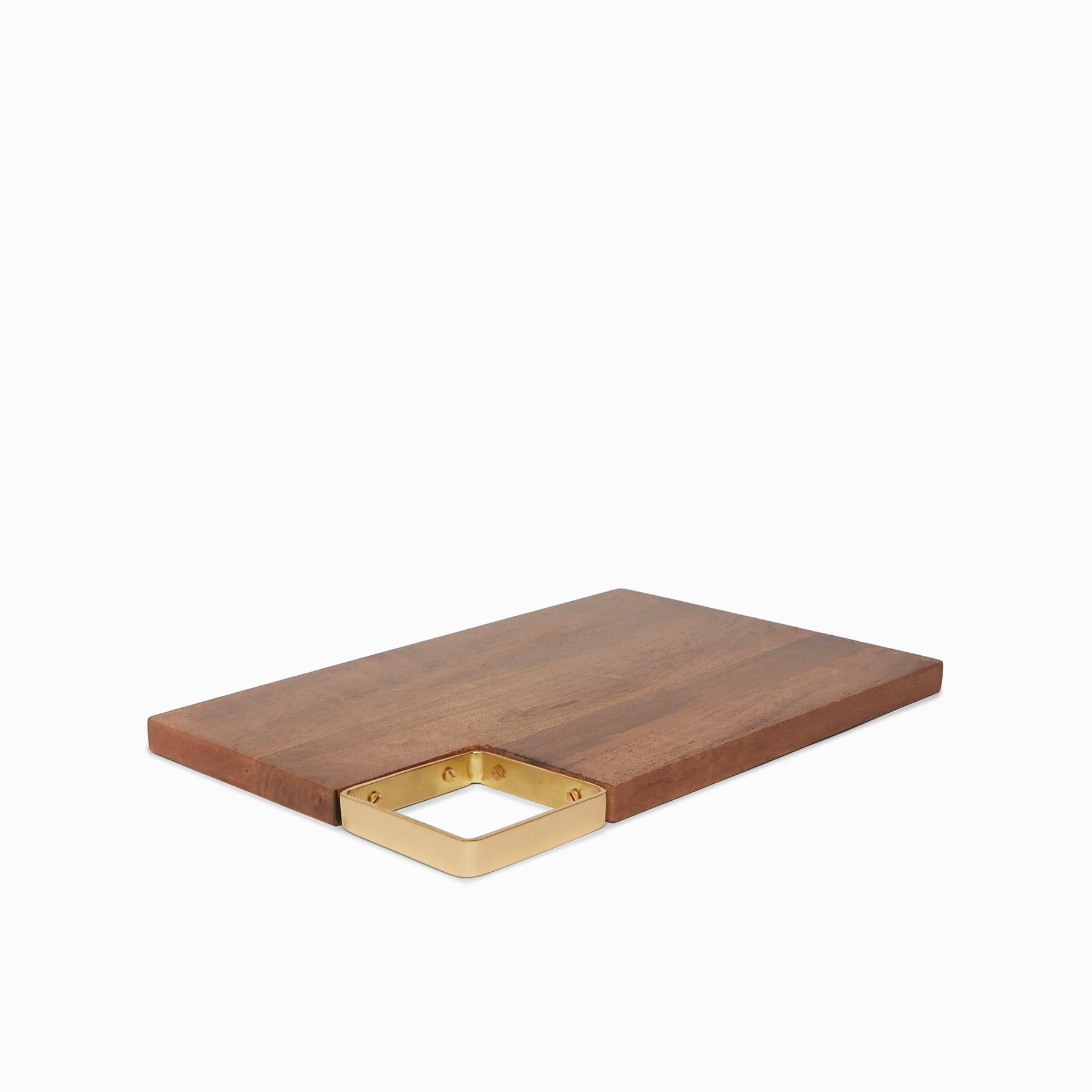 Wooden Rectangle Cheese Board Set